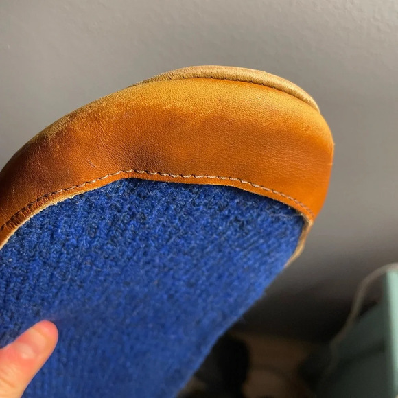 Vintage LL Bean wool slipper socks, size medium - Picture 5 of 8